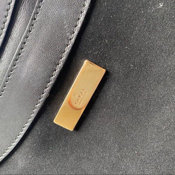 Gucci vintage bag all black barely used great condition - Picture 2 of 5